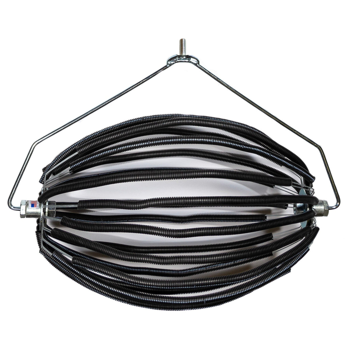 Extra large nut wizard basket and support arm for attaching to handle